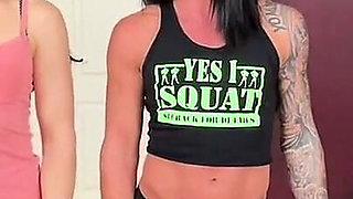 Cheyenne Jewell Vs Tapered Physique in a Strip Submission Wrestling Match