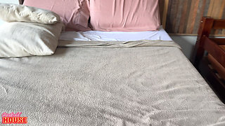 Hot Wife in a Group Sex Session with Well-endowed Men Right in Front of Her Cuckold Husband