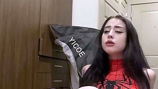 Rosie Rider Spiderwoman Rides A Cock On Floor Onlyfans