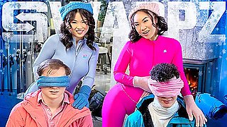 Our Pussy Withdrawal Ends With A Snowed-in Swap! With Josh Rivers, Kimmy Kimm And Lulu Chu