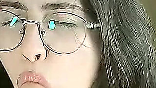 Schoolgirl Masturbating Ass Worship Suck and Ride Dick