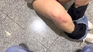 Blonde fucked and they break her ass without a condom