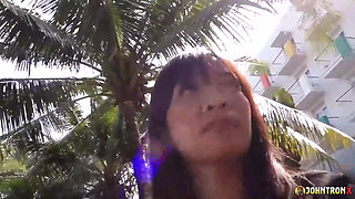 Johntronx - Lovely Young Thai Amateur Gives Me Her Pussy to Fuck and Creampie