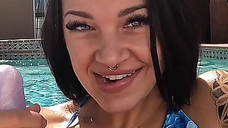 Deepend Underwater Masturbation Orgasm