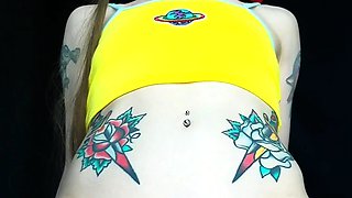 Cute blonde amateur webcam teen masturbating