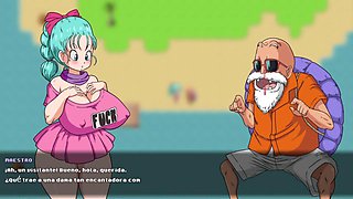 Bulma's adventure to find the dragon balls with the luxurious Bulma from Dragon Ball