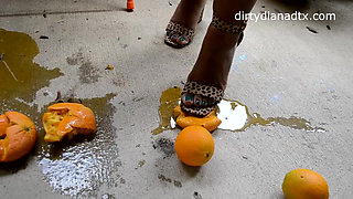 Fruit smashing fetish part 2