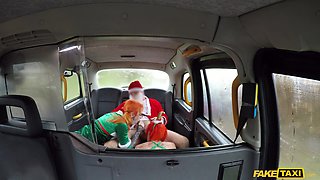 Filthy Santa And The Ho Ho Hoes in Fake Taxi