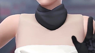 Tracer Got Bored with Guys - Tight Hole Double Penetration 3D Overwatch Animation