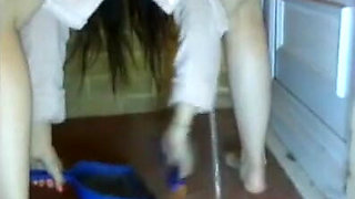 Compilation housewife pee