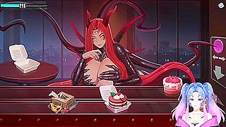 Gamer Girl And Car Toon - Juno Plays Futa Fucks Femboys Demo