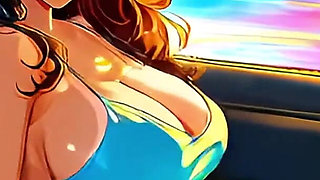 Betrayed 39-year-old Latina Wife Gets Fucked Hard by Taxi Driver on the Road - Ai Animation