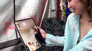 Kinky double japanese blowjob and hardcore fucking session