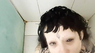 Tattooed Slut Never Stops Halfway Every Drop, Every Time, All the Piss