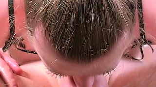 Ritzy Rains Hardcore Degrading 69 Super Sloppy Deepthroat with Relentless Gagging, Drool Pouring, and a Thick Throat-pie