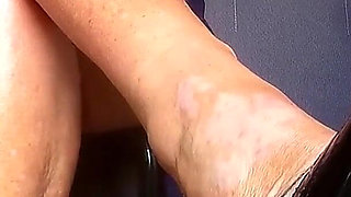 Beautiful Seduction with Caramel Colored Legs 1