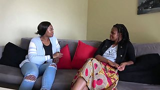 Zulu lesbians escape tribe for a day and drown in pussy juice