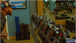 Busty Latina Milf Bianca Bailee Get Fucked By Her Gym Trainers Bbc