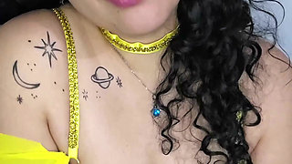Eddie Queens Ft. Babyluna939 - Princess Belle Smoking Fetish, Smoke Blowjob and Facial Finish Part 1