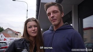 Czech Brother Fucks Wife Publicly